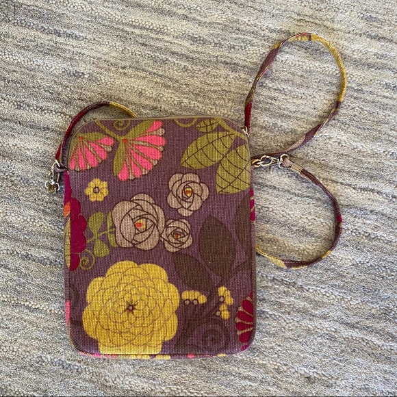 Spartina Linen & Leather Handbag - Picture 2 of 9